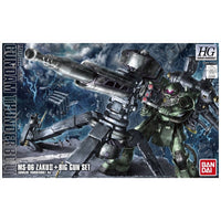 Bandai 5068501 HG 1/144 Zaku II & Big Gun Set Gundam Thunderbolt Ver.