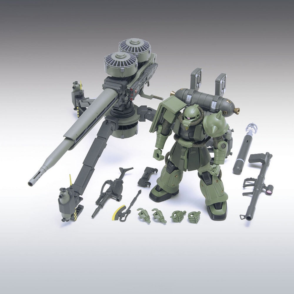 Bandai 5068501 HG 1/144 Zaku II + Big Gun Set Gundam Thunderbolt Ver.