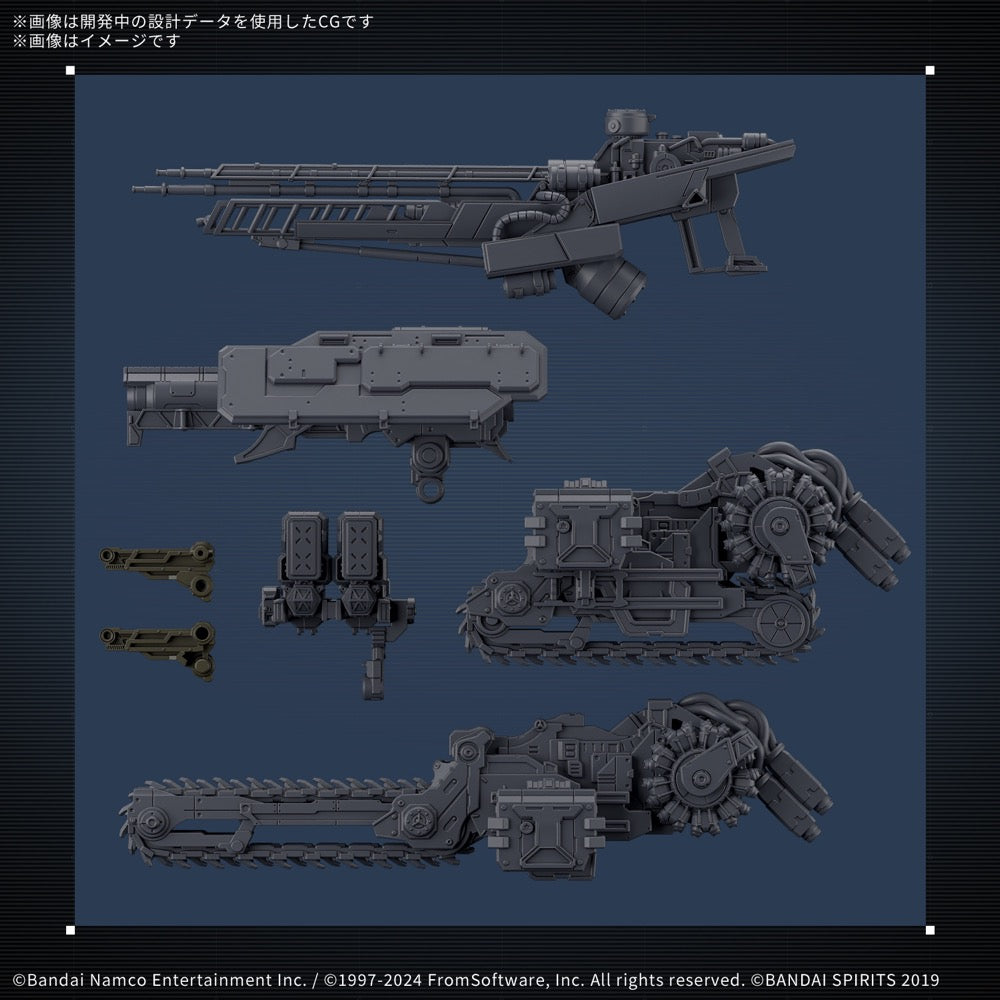 Bandai 5068575 Armored Core Vi Fires Of Rubicon Rad Cc-3000 Wrecker Milk Tooth 30MM
