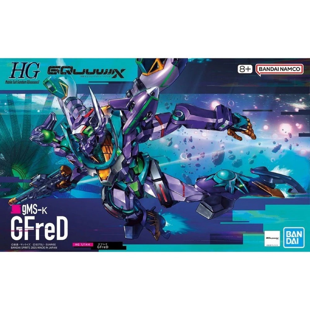 Bandai 5068682 HG 1/144 GFreD Gundam GQuuuuuuX