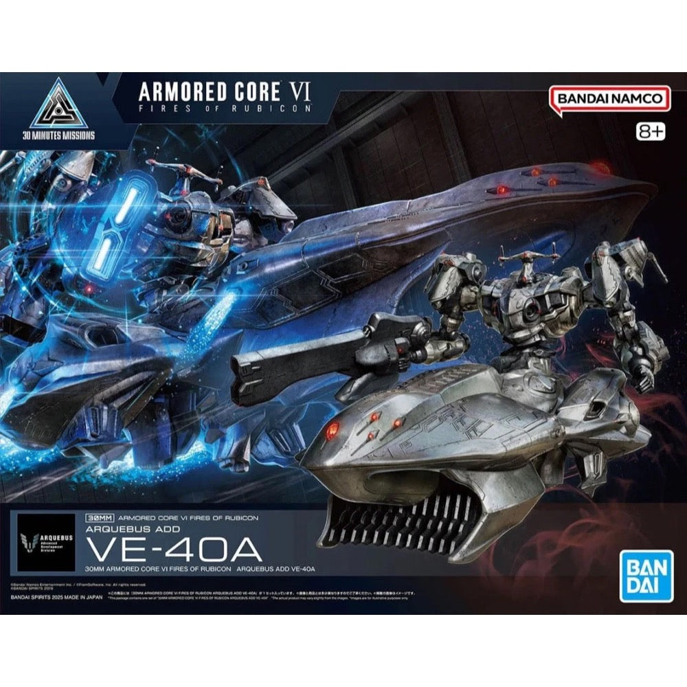 Bandai 5069200 Armored Core VI Fires Of Rubicon Arquebus Add Ve-40A