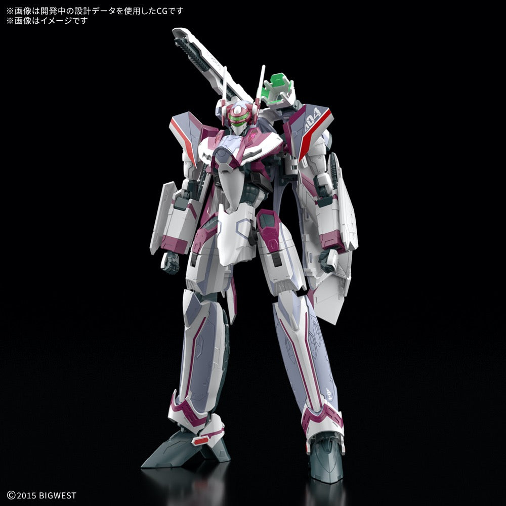 Bandai 50693581 HG 1/100 Vf-31C Siegfried (Mirage Farina Jenius Use) Deluxe Set