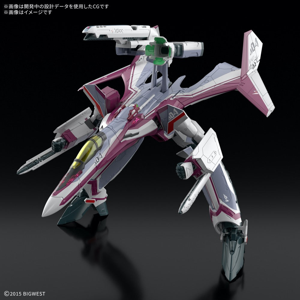 Bandai 50693581 HG 1/100 Vf-31C Siegfried (Mirage Farina Jenius Use) Deluxe Set
