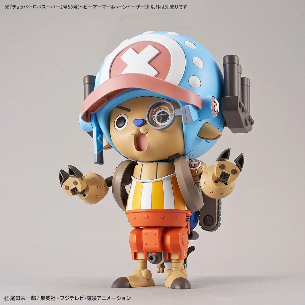 Bandai 5069905 Chopper Robo Super 2&3 (Heavy Armor&Horn Dozer) One Piece