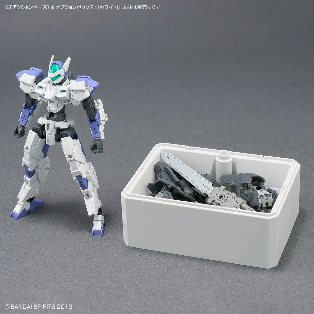Bandai 5072001 Action Base 7 & Option Box 1 [White]