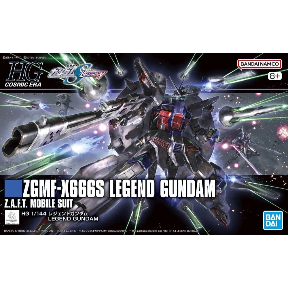 Bandai 5072003 HG 1/144 Legend Gundam
