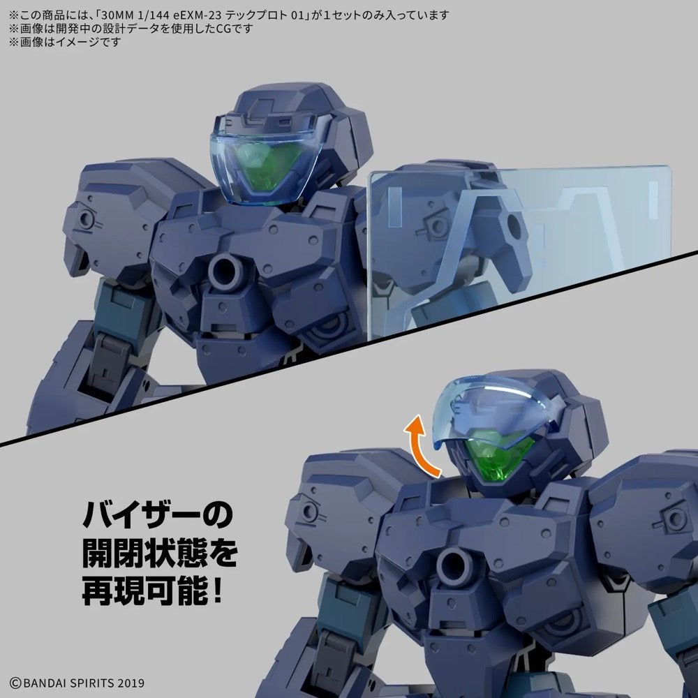 Bandai 5072005 1/144 EEXM 23 Tecprot 30MM