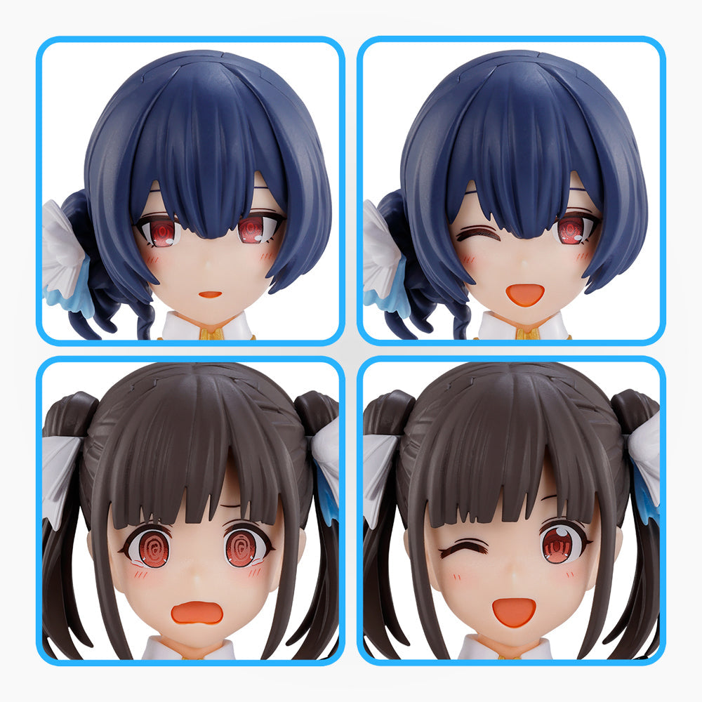 Bandai 5072013 Option Hair Style & Face Parts set (Chiyoko Sonoda/Rinze Morino) 30MS