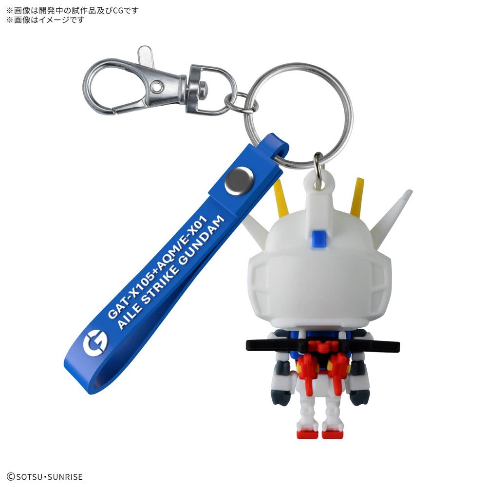 Bandai 5072017 3D Rubber Mascot Keychain Ailestpla-Kun 4573102720177