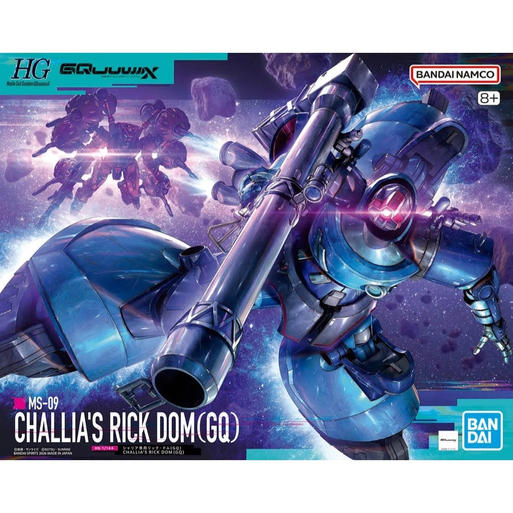 Bandai 5072018 HG 1/144 Challia Rick Dom