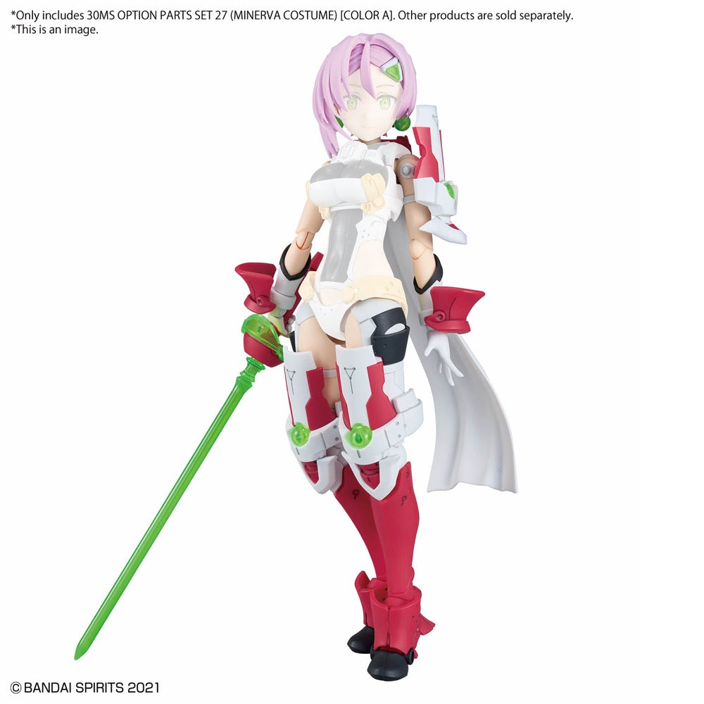 Bandai 5072033 Option Parts set 27 (Minerva Costume) [color A] 30MS