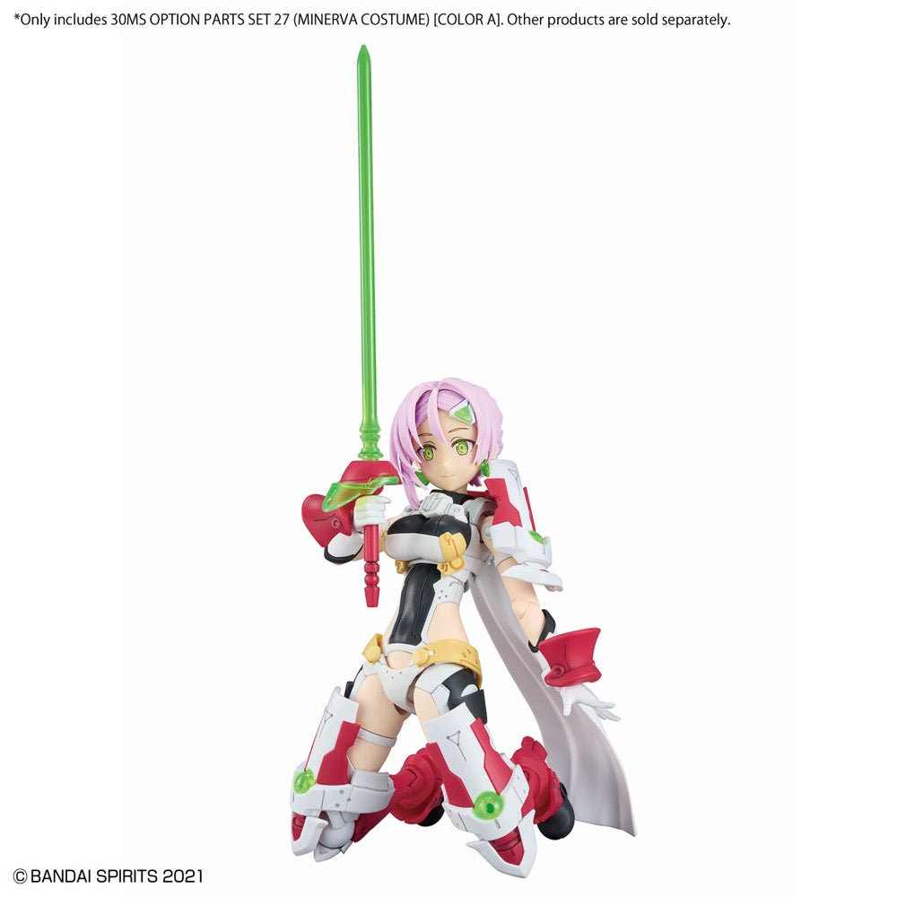 Bandai 5072033 Option Parts set 27 (Minerva Costume) [color A] 30MS