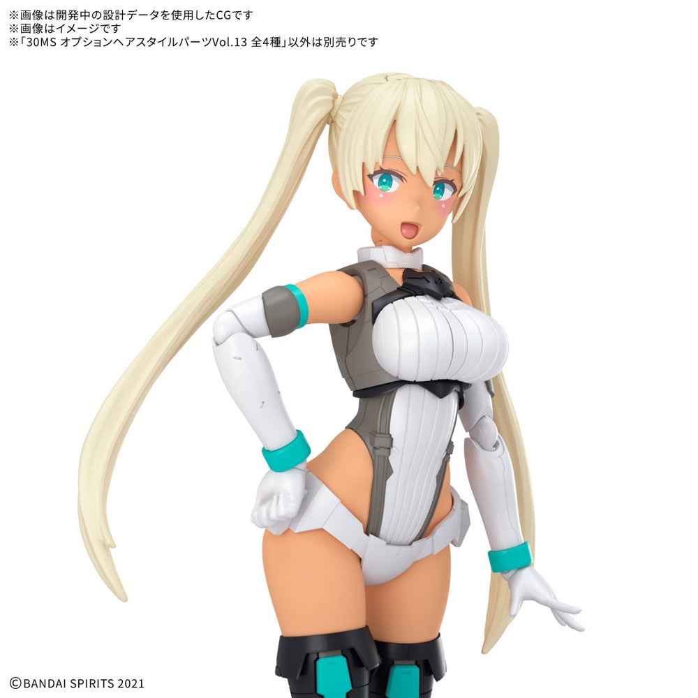 Bandai 5072563 Option Hair Style Parts Vol.13 All 4 Types 30MS