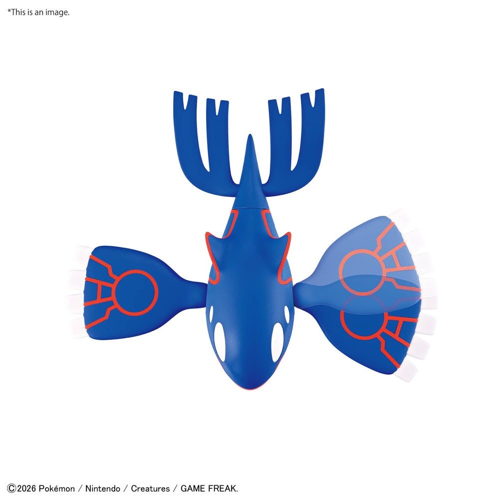 Bandai Pokemon Model Kit Kyogre