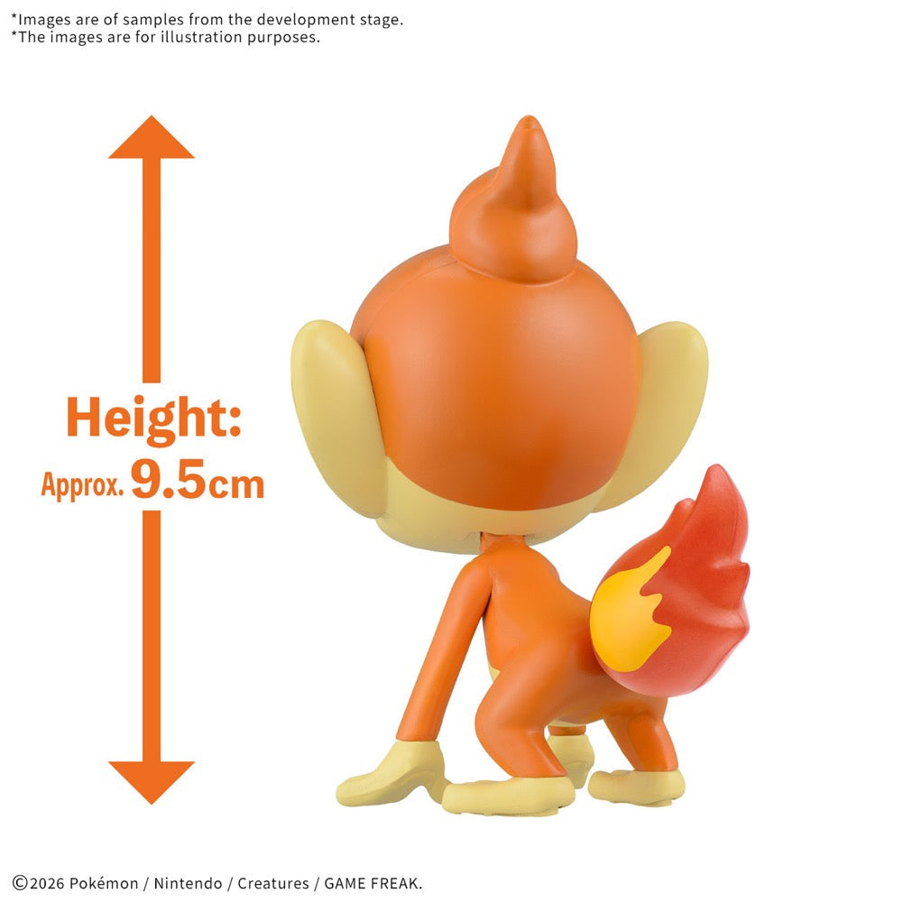 Bandai 5074043 Pokemon Model Kit Quick!! 29 Chimchar