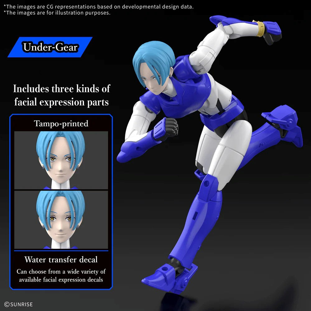 Bandai 5074259 30MF Yoroi-Shinden Samurai Troopers Kaito Of The Sky