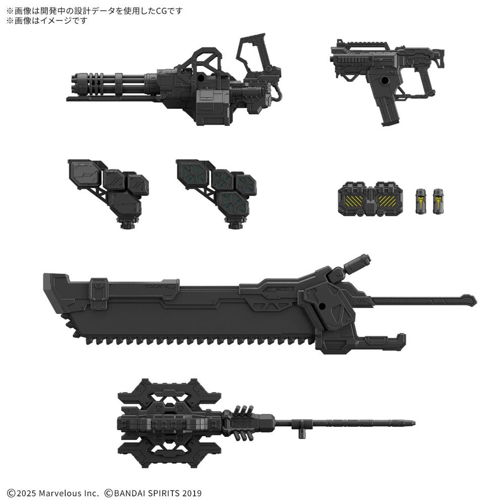 Bandai 5074283 30MM Option Parts Set Daemon X Machina Ts Weapon Set 01