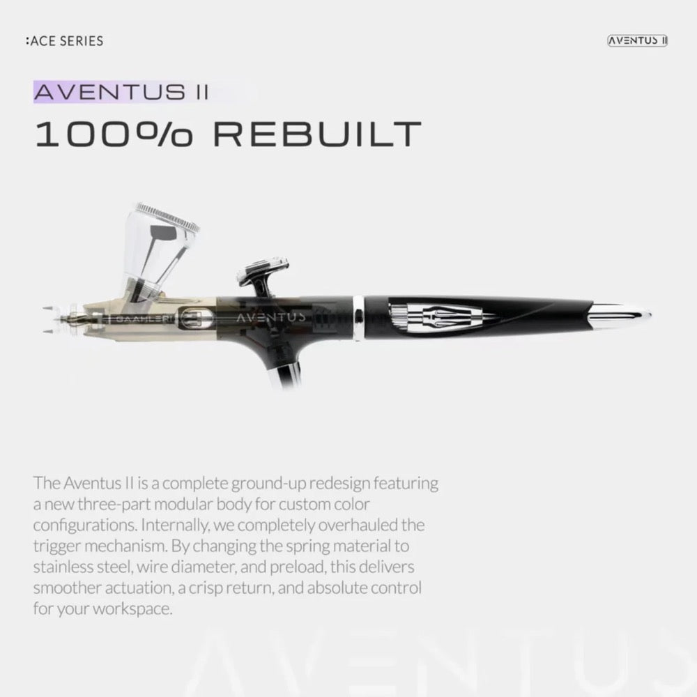 Gaahleri Aventus Black Aurora Airbrush