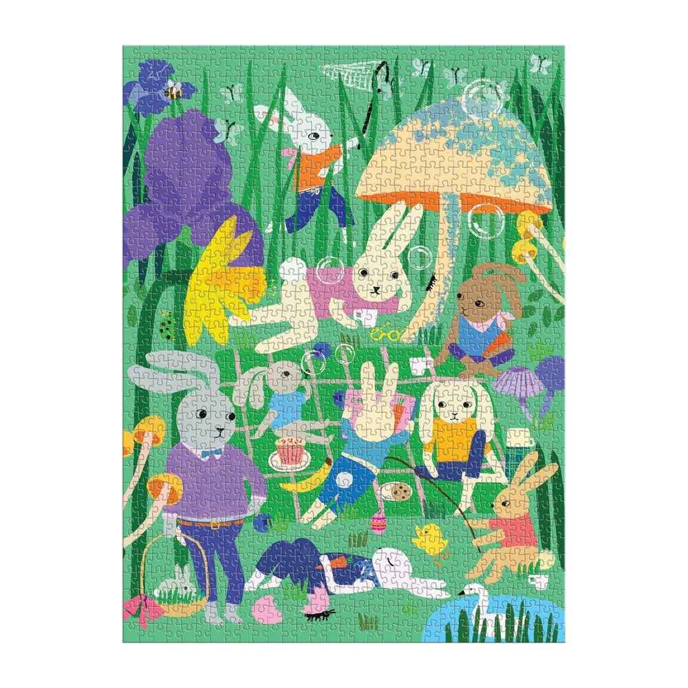 Galison Victoria Ball Bunny Daydream 1000pc Jigsaw Puzzle 9780735387959