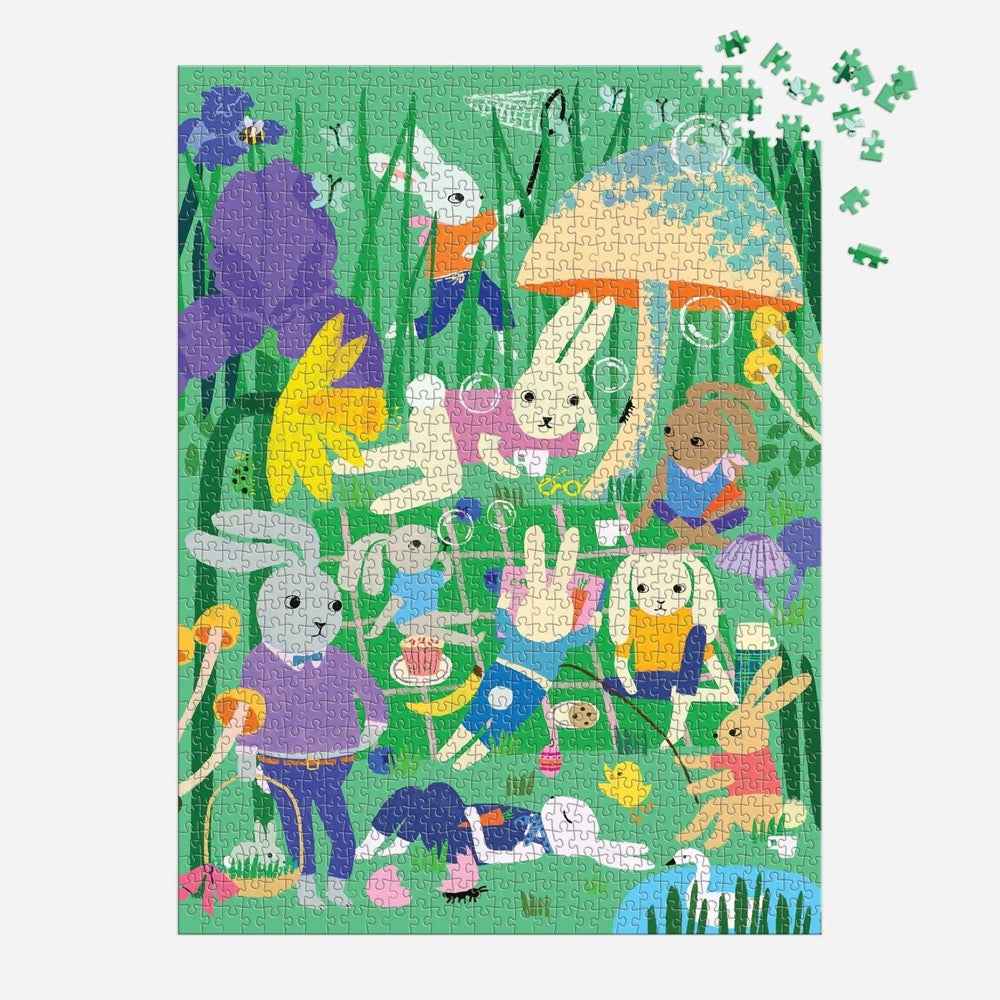Galison Victoria Ball Bunny Daydream 1000pc Jigsaw Puzzle 9780735387959