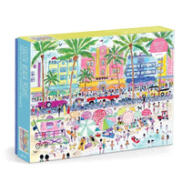Galison Michael Storrings South Beach Miami 1000pc Jigsaw Puzzle