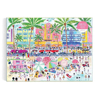 Galison Michael Storrings South Beach Miami 1000pc Jigsaw Puzzle