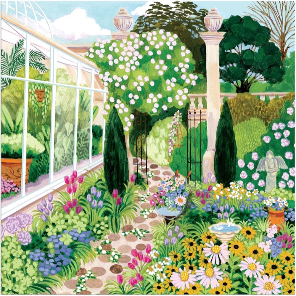 Galison Evergreen Gardens 500pc Jigsaw Puzzle