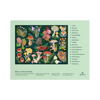 Galison World of Mushrooms 1000pc Jigsaw Puzzle