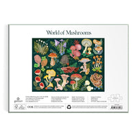 Galison World of Mushrooms 1000pc Jigsaw Puzzle