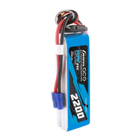 Gens Ace G-Tech 3S 2200mAh 25C 11.1V Soft Pack LiPo Battery EC3