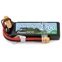 Gens Ace G-Tech 3S Adventure 2200mAh 60C 11.1V Soft Pack Lipo Battery