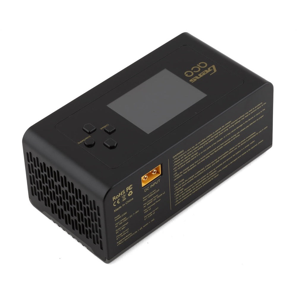 Gens Ace Imars D300 G-Tech Channel AC/DC 300W/700W RC Battery Charger (Black)