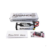 Gens Ace G-Tech 3S Advanced 5300mAh 100C 11.4V Hardcase LiPo Battery EC5