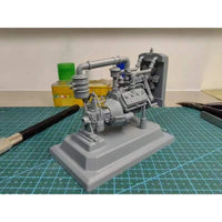 Gecko 16GM0017 1/16 Ford V8 Engine For Universal Carrier Mk. I & II