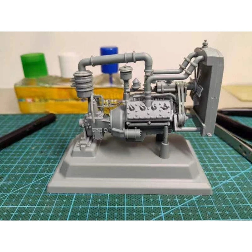 Gecko 16GM0017 1/16 Ford V8 Engine For Universal Carrier Mk. I & II