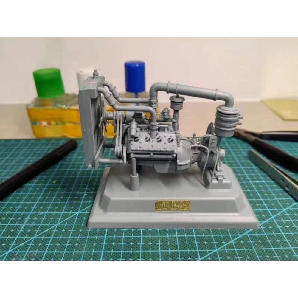 Gecko 16GM0017 1/16 Ford V8 Engine For Universal Carrier Mk. I & II