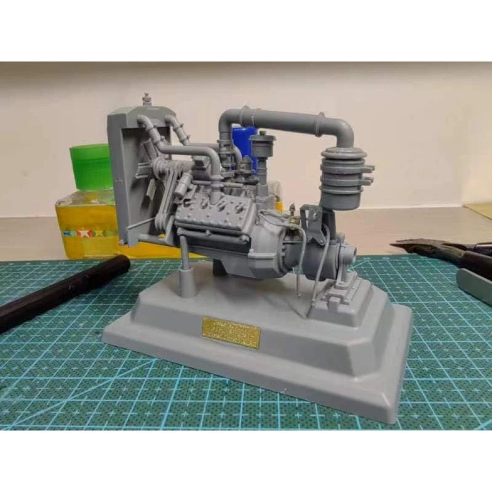 Gecko 16GM0017 1/16 Ford V8 Engine For Universal Carrier Mk. I & II