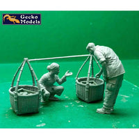 Gecko 35GM0123 1/35 60’-70’s Saigon Greengrocer Figure Set