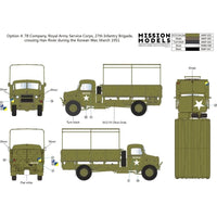 Gecko Models 1/35 Bedford OYD Truck 3t 4x2 GS