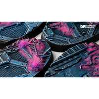 Gamers Grass GGB-AIO60 Alien Infestation Bases Oval 60mm 4pc