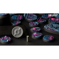 Gamers Grass GGB-AIR25 Alien Infestation Bases Round 25mm 10pc