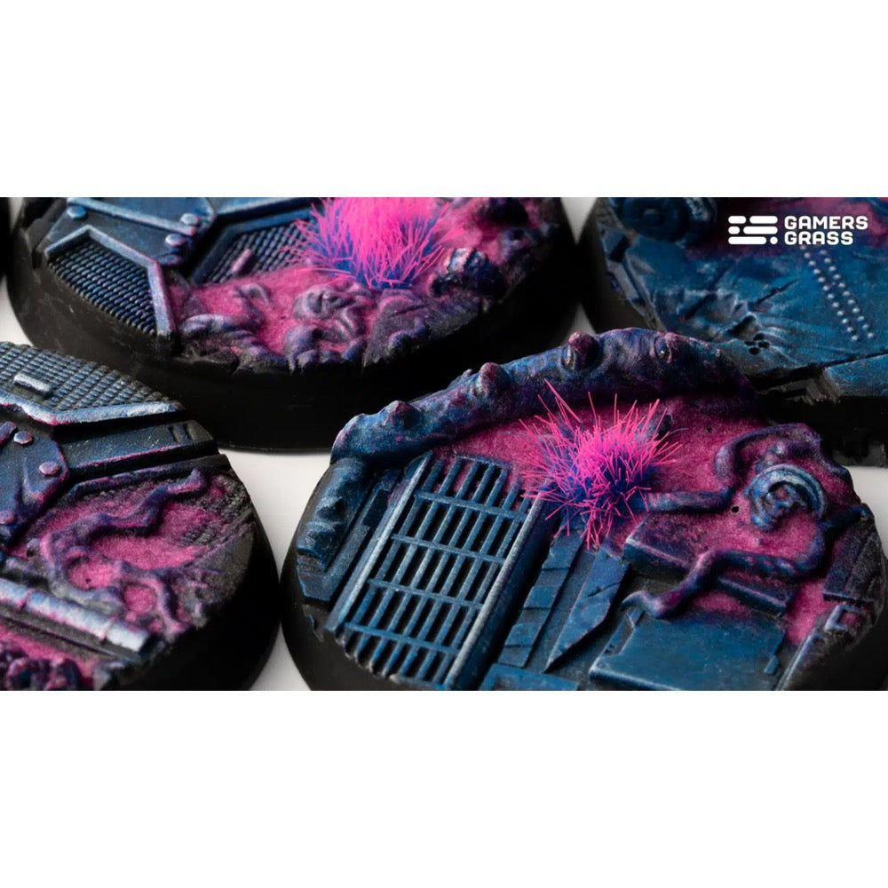 Gamers Grass GGB-AIR40 Alien Infestation Bases Round 40mm 5pc