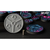 Gamers Grass GGB-AIR50 Alien Infestation Bases Round 50mm 3pc