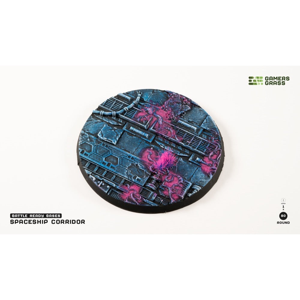 Gamers Grass GGB-AIR80 Alien Infestation Bases Round 80mm 1pc