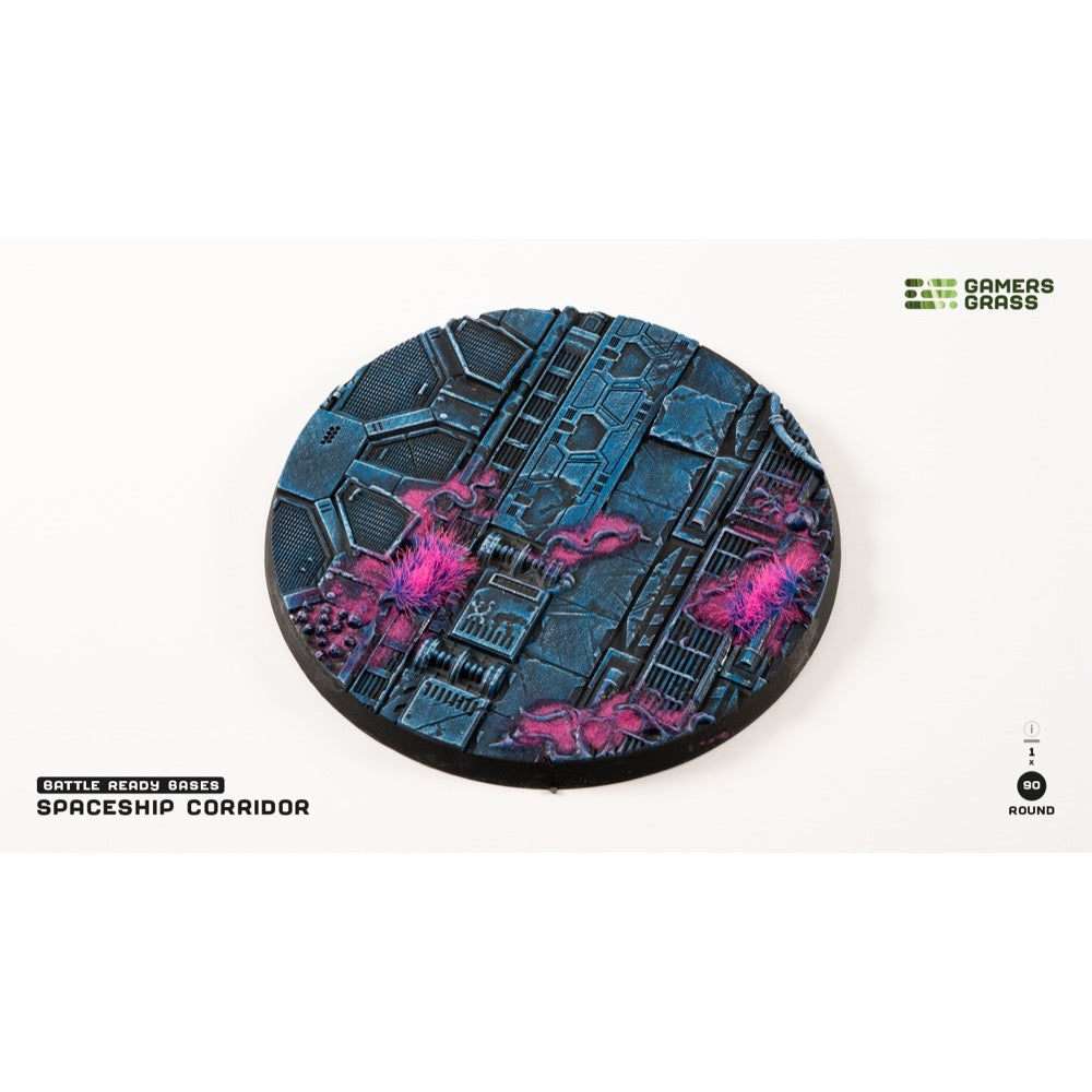Gamers Grass GGB-AIR90 Alien Infestation Bases Round 90mm 1pc