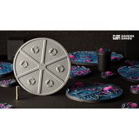 Gamers Grass GGB-AIR90 Alien Infestation Bases Round 90mm 1pc