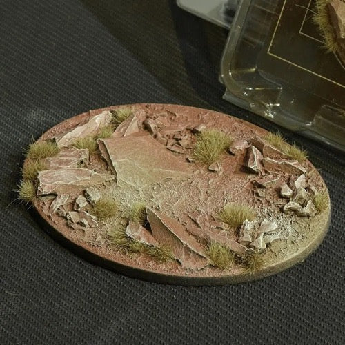 Gamers Grass GGB-BLO120 Battle Ready Badlands Base Oval 120mm 1pc
