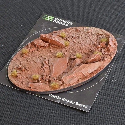 Gamers Grass GGB-BLO170 Battle Ready Badlands Base Oval 170mm 1pc