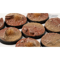 Gamers Grass GGB-BLR28 Badlands Bases Round 28mm 8pc