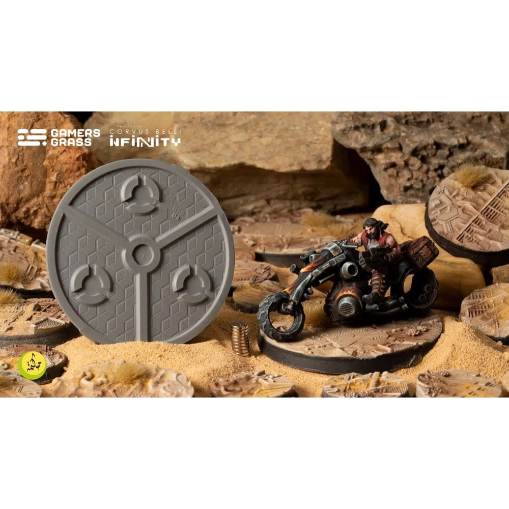 Gamers Grass GGB-DBR55 Dunes of Bourak Round 55mm 2pc